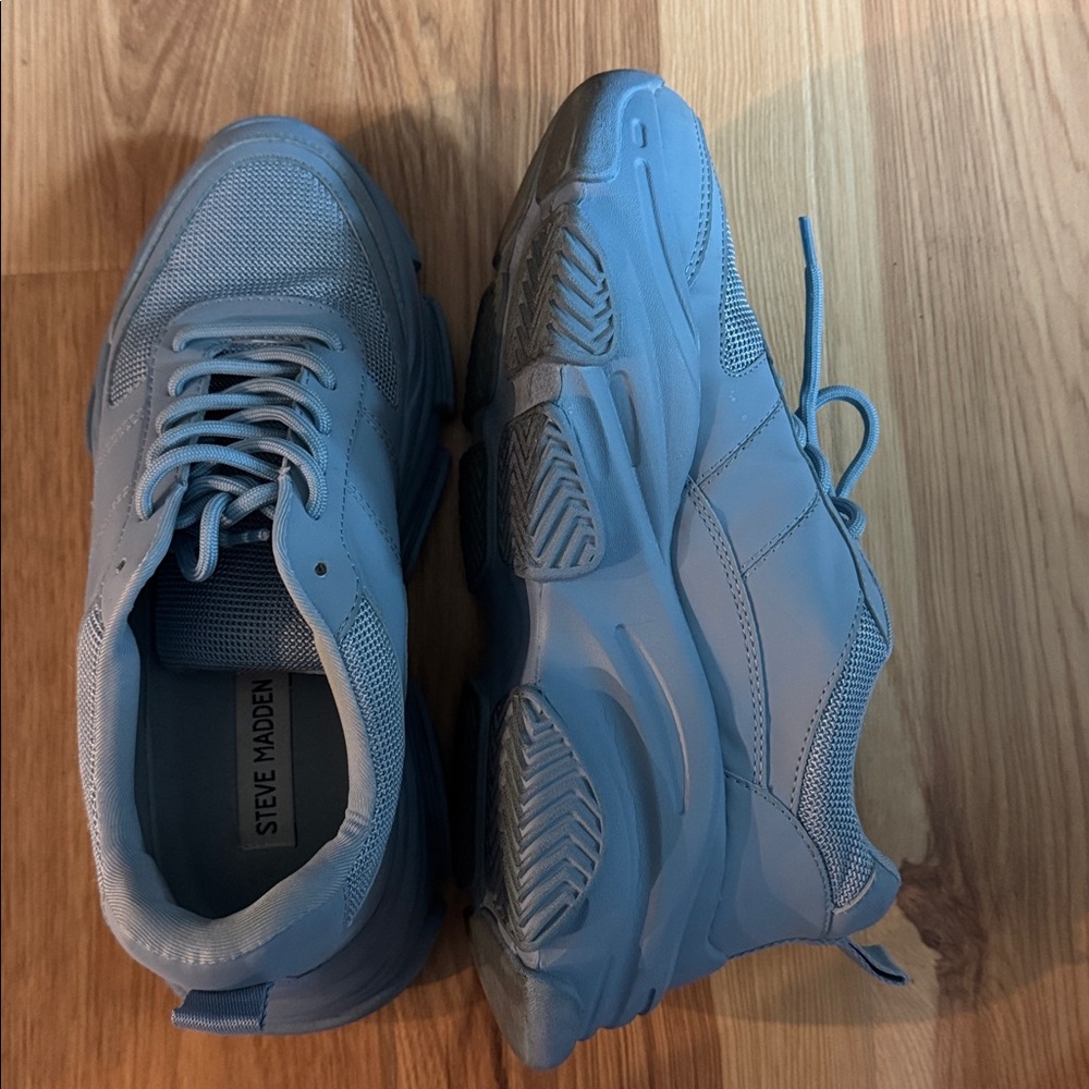 Women’s All-Over Slate Blue Athletic Sneakers